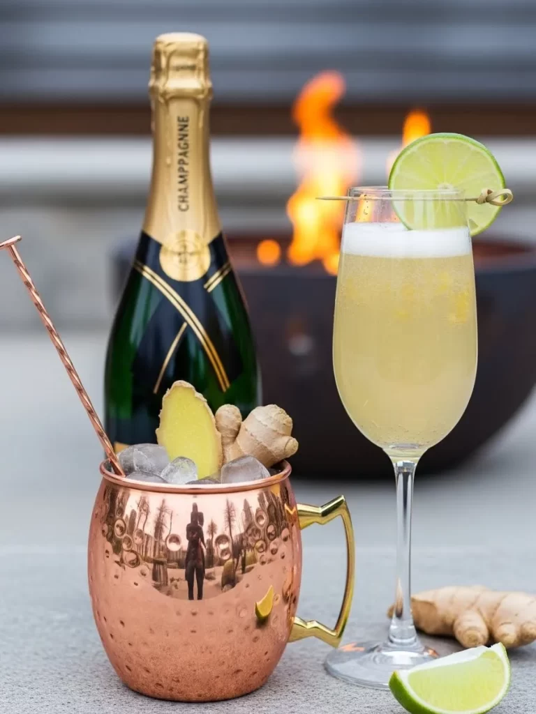 New Year's Eve Champagne Cocktails