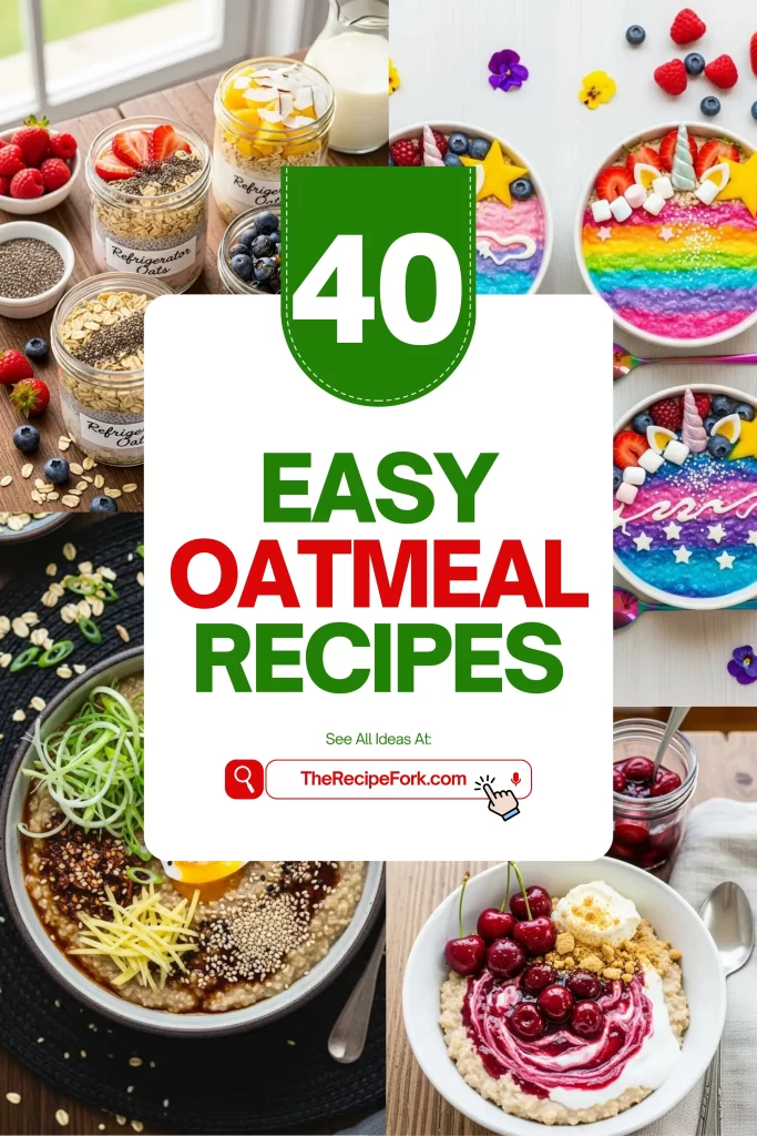 Easy Oatmeal Recipes