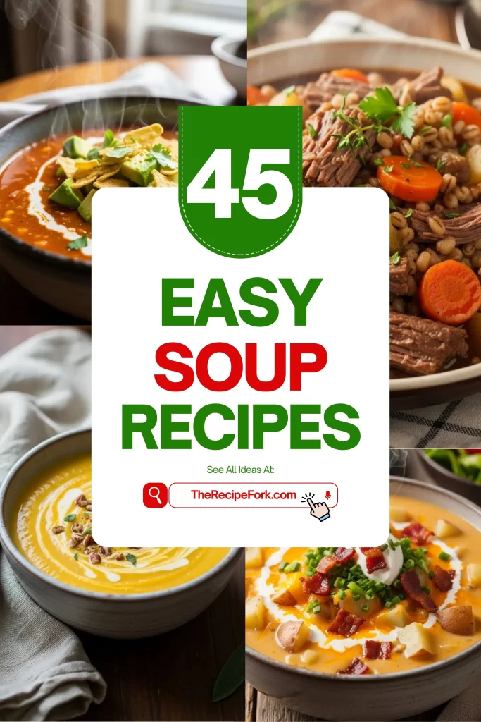 Easy Soup Recipes Easy Soup Recipes