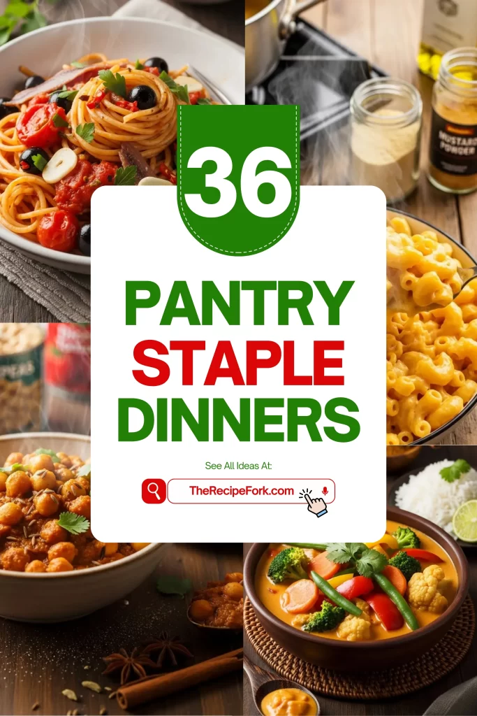 Pantry Staple Dinners
