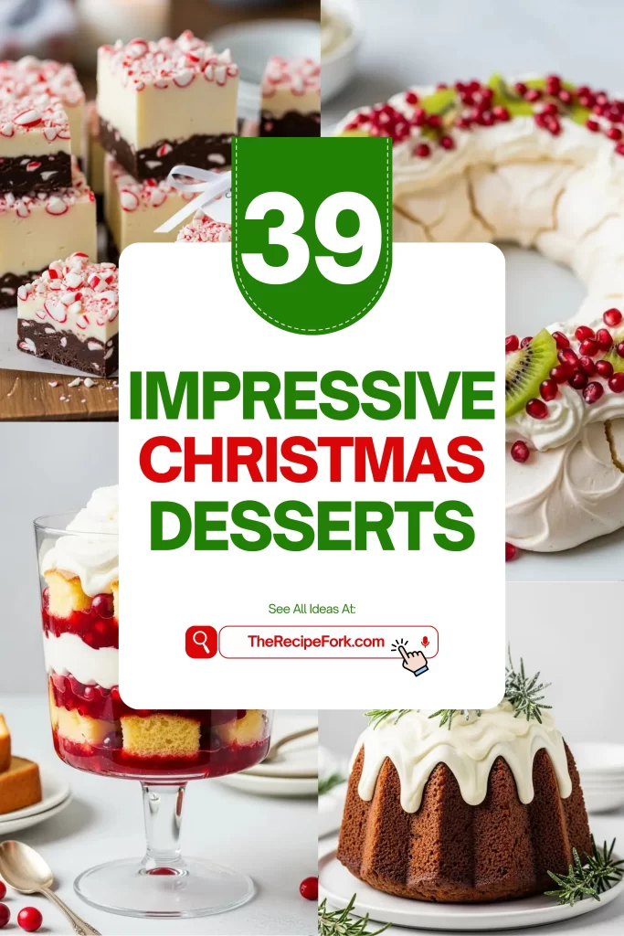 Impressive Christmas Desserts