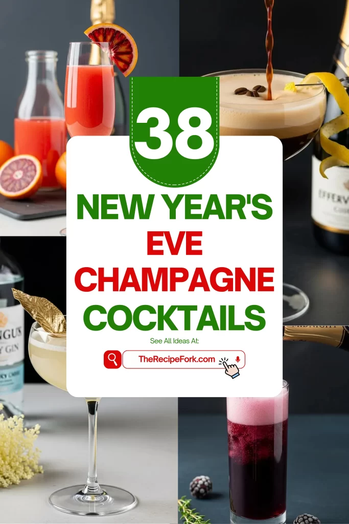 New Year's Eve Champagne Cocktails