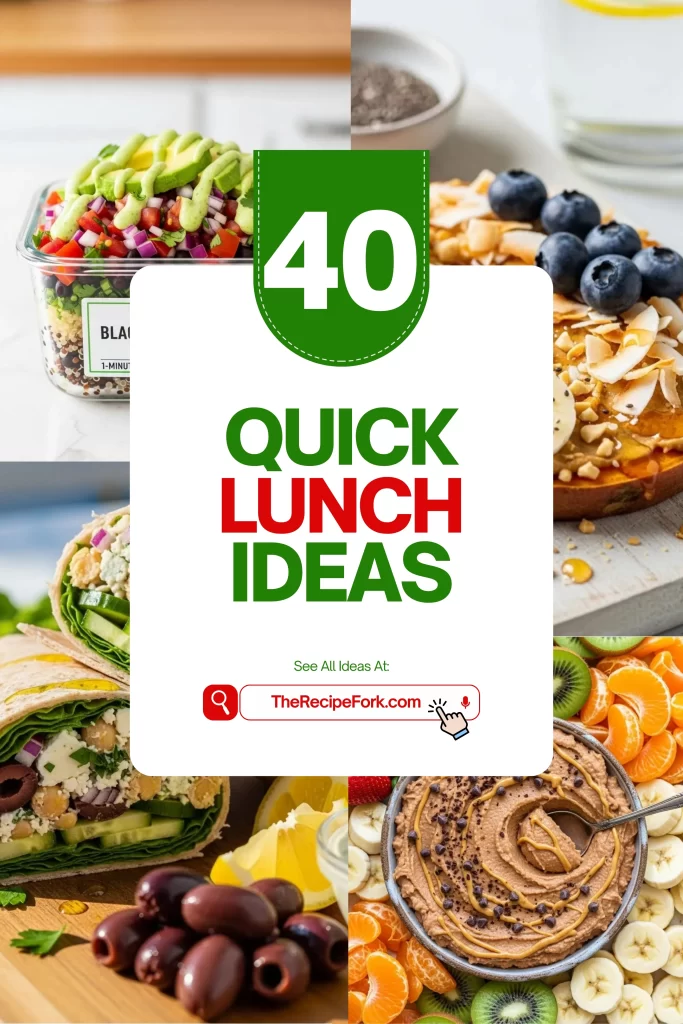 Quick Lunch Ideas Quick Lunch Ideas