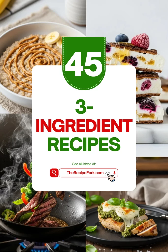 3-Ingredient Recipes