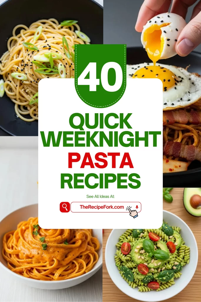 Quick Weeknight Pasta Recipes