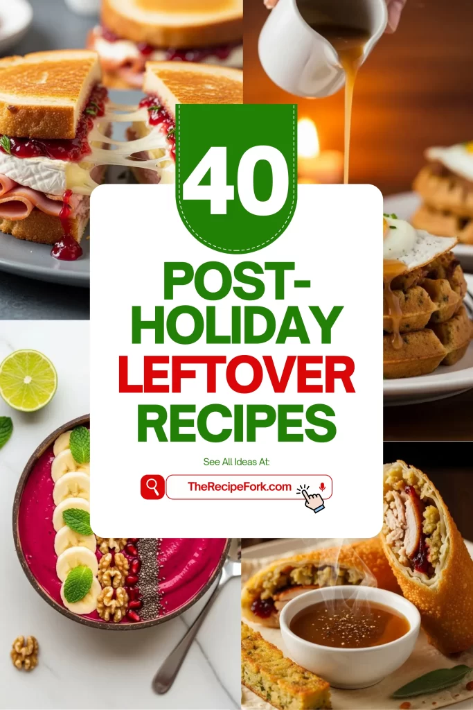 Post-Holiday Leftover Recipes Post-Holiday Leftover Recipes