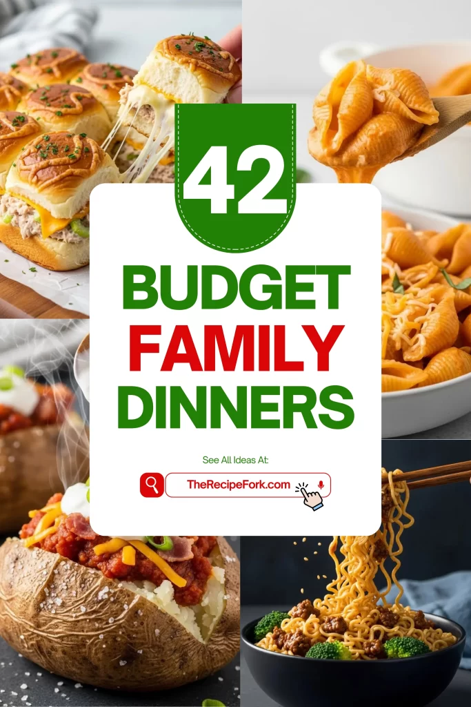 Budget Family Dinners Budget Family Dinners
