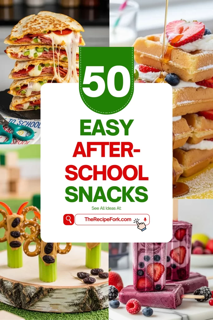 Easy After-School Snacks Easy After-School Snacks