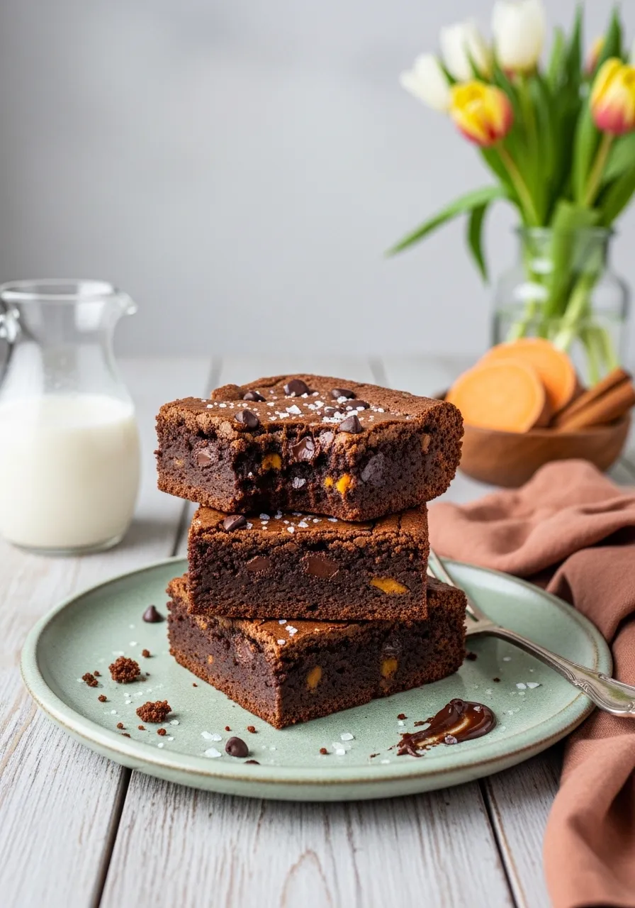 38+ Light Spring Dessert Recipes Including Sweet Potato Brownies for Picky Eaters with a Sweet Tooth