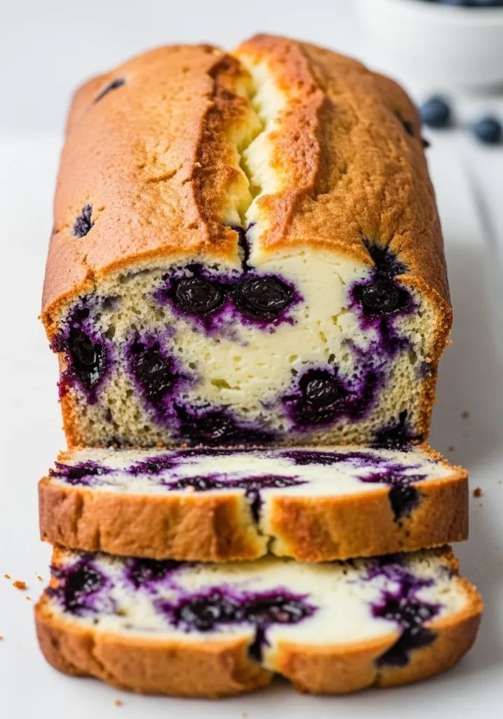 Blueberry Cream Cheese Loaf Blueberry Cream Cheese Loaf