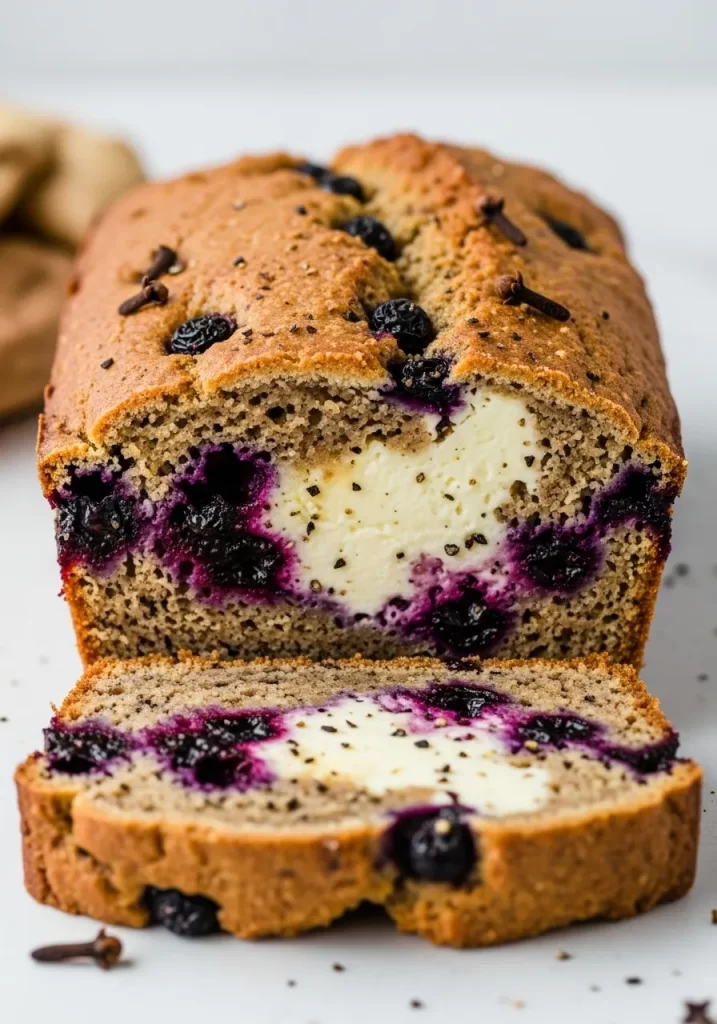 Blueberry Cream Cheese Loaf Blueberry Cream Cheese Loaf
