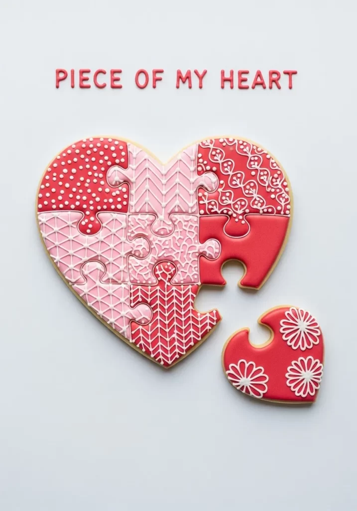 Valentine Cookies Decorated