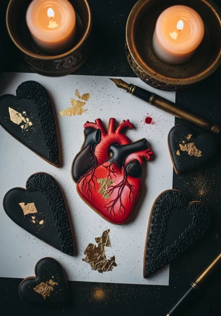 Valentine Cookies Decorated