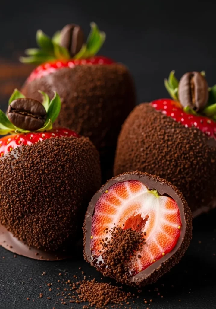 Valentines Day Chocolate Strawberries