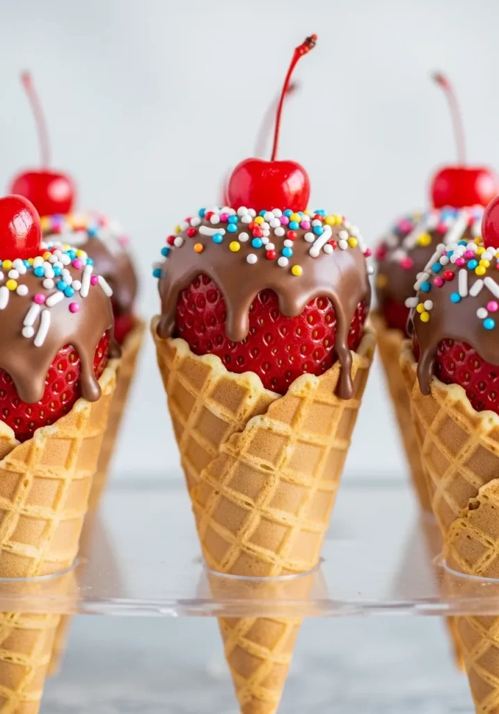 Valentines Day Chocolate Strawberries