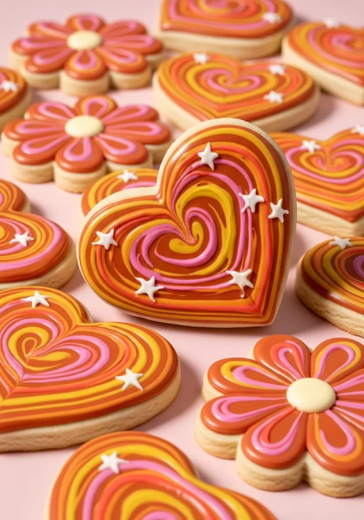 Valentine Cookies Decorated