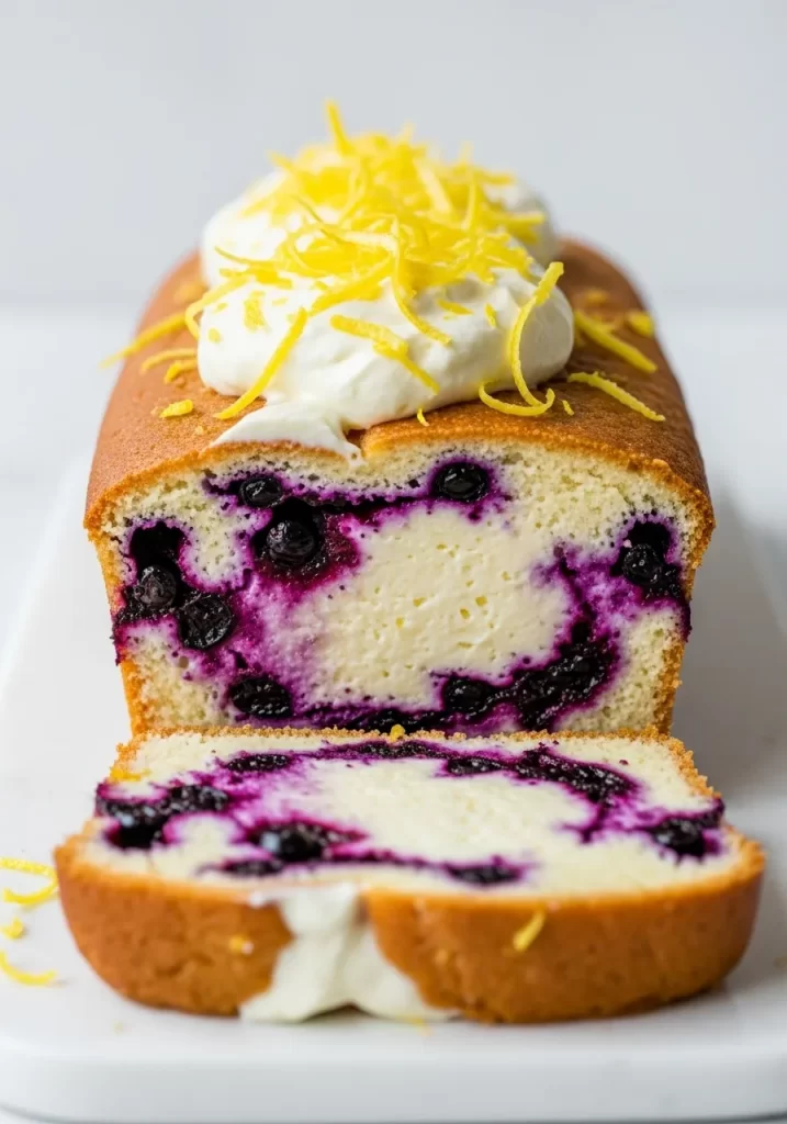 Blueberry Cream Cheese Loaf Blueberry Cream Cheese Loaf
