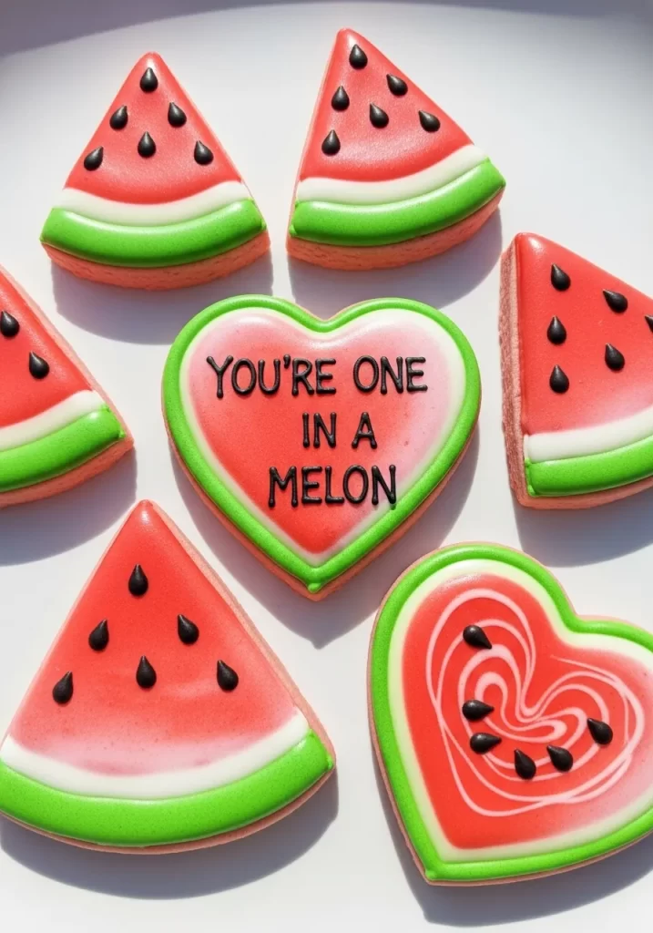 Valentine Cookies Decorated