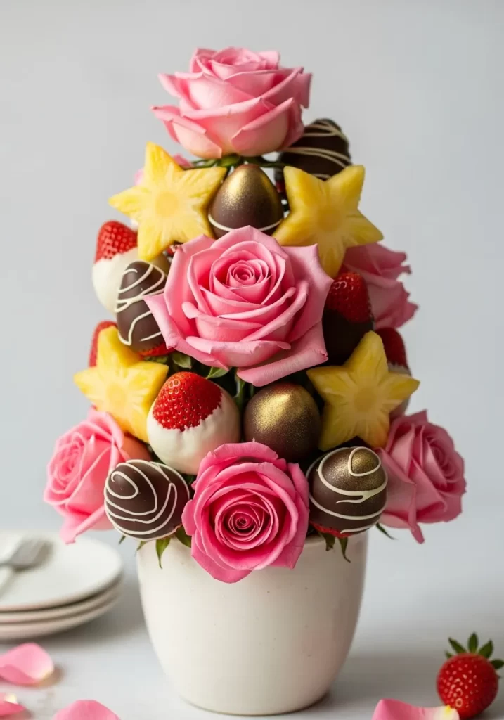 Valentines Day Chocolate Strawberries