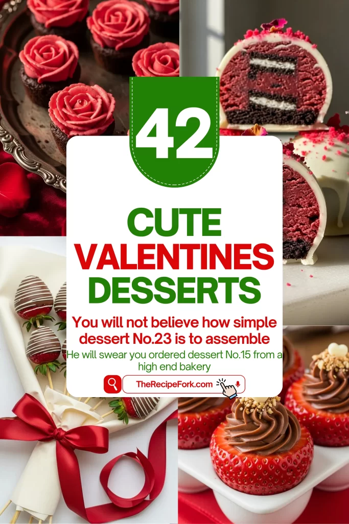 Cute Valentines Desserts