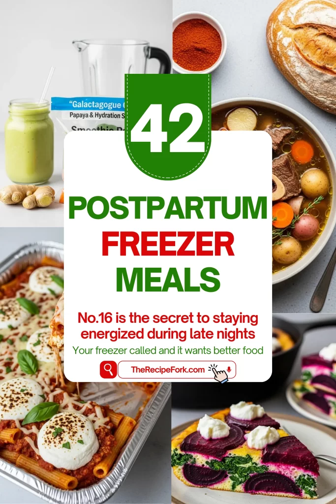 Post Partum Meals to Freeze