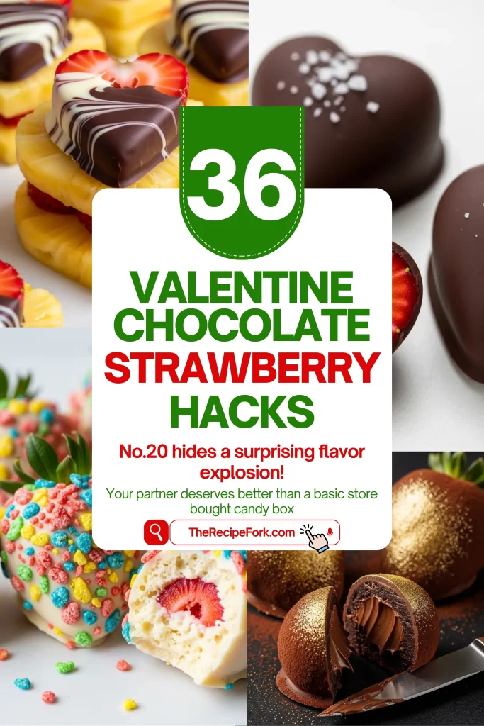 Valentines Day Chocolate Strawberries